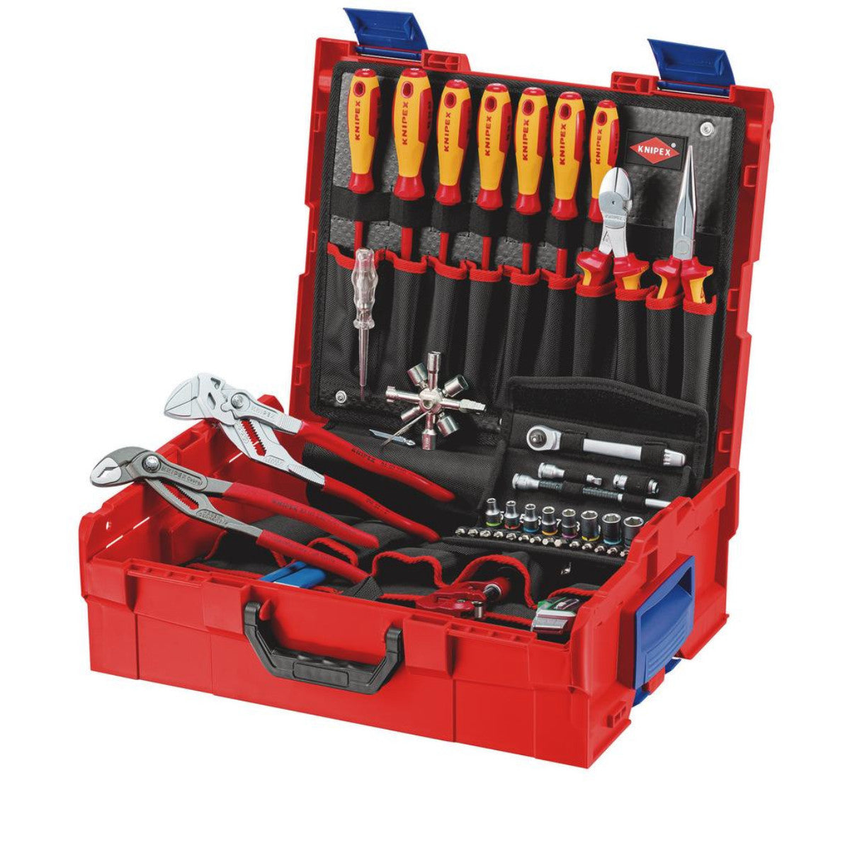 Knipex 00 21 19 LB S L-BOXX Plumbing Tool Kit, 52 Parts, 357mm 25026