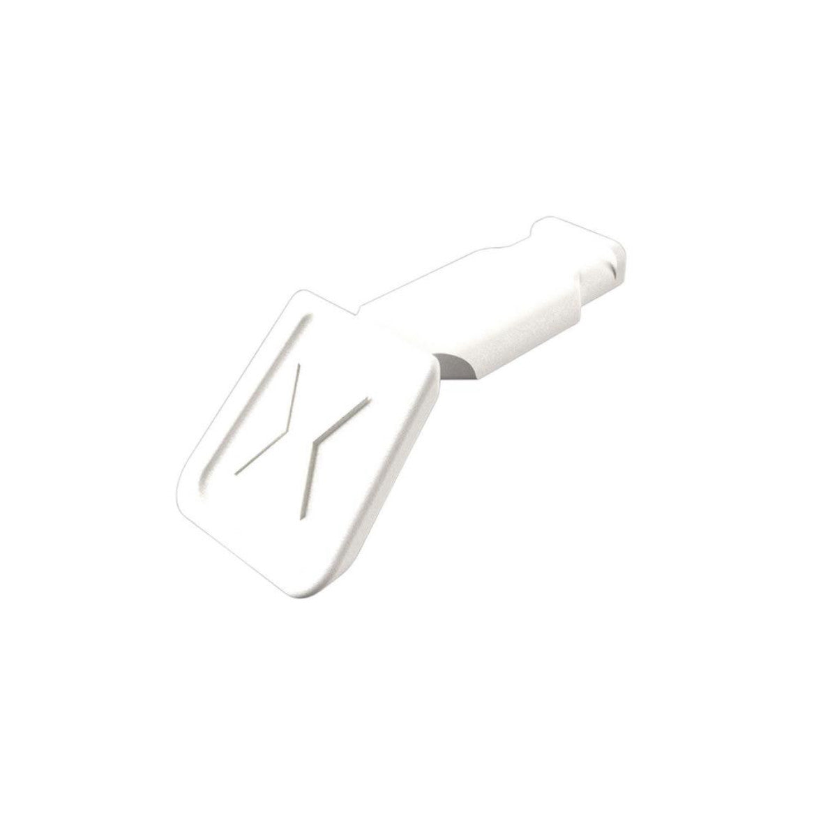 Knipex 00 61 10 CW ColorCode Clips White (10 Pieces), 122mm 25152