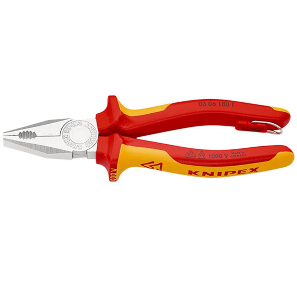 Knipex 03 06 180 T BK Combination Pliers, 180mm 25157