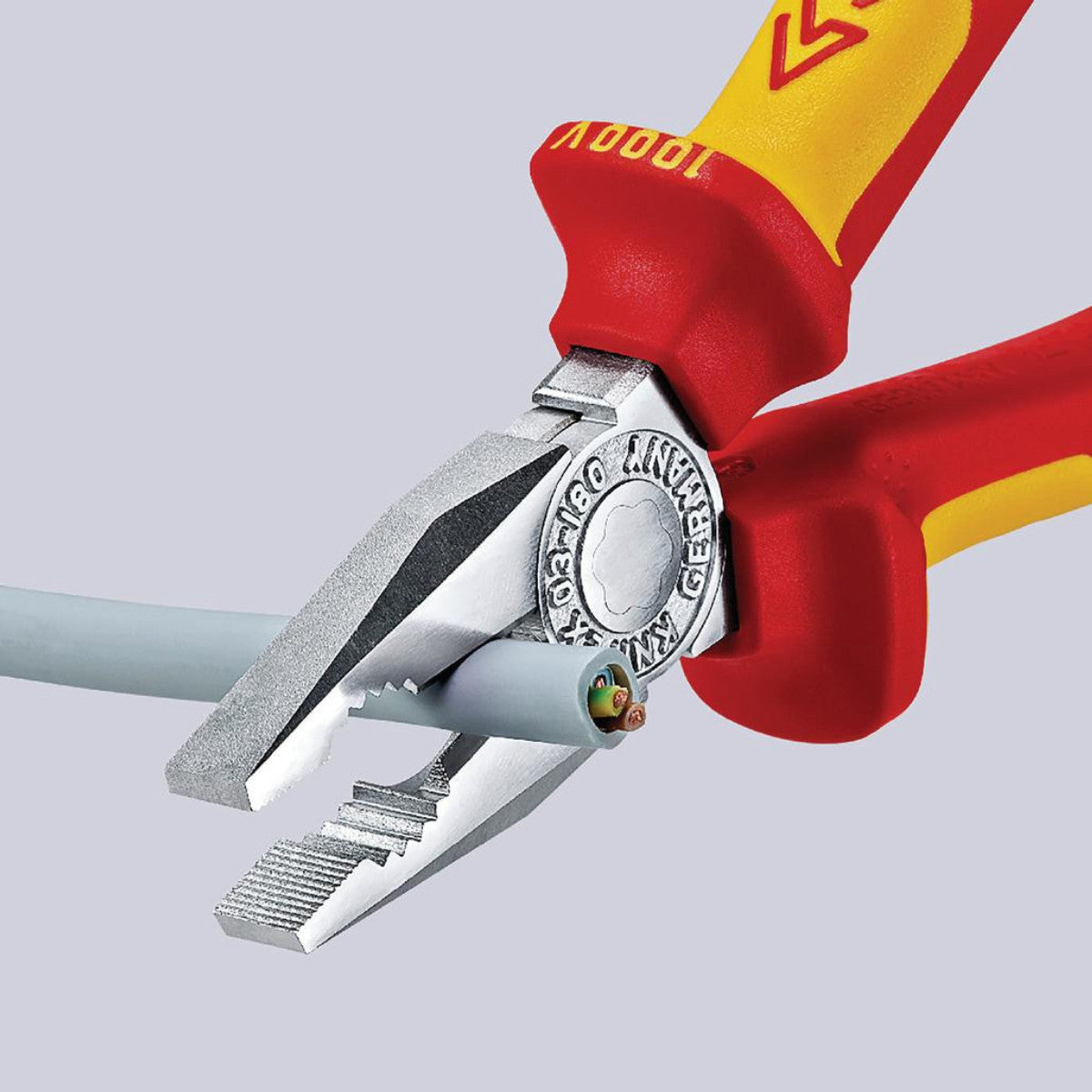 Knipex 03 06 180 T BK Combination Pliers, 180mm 25157