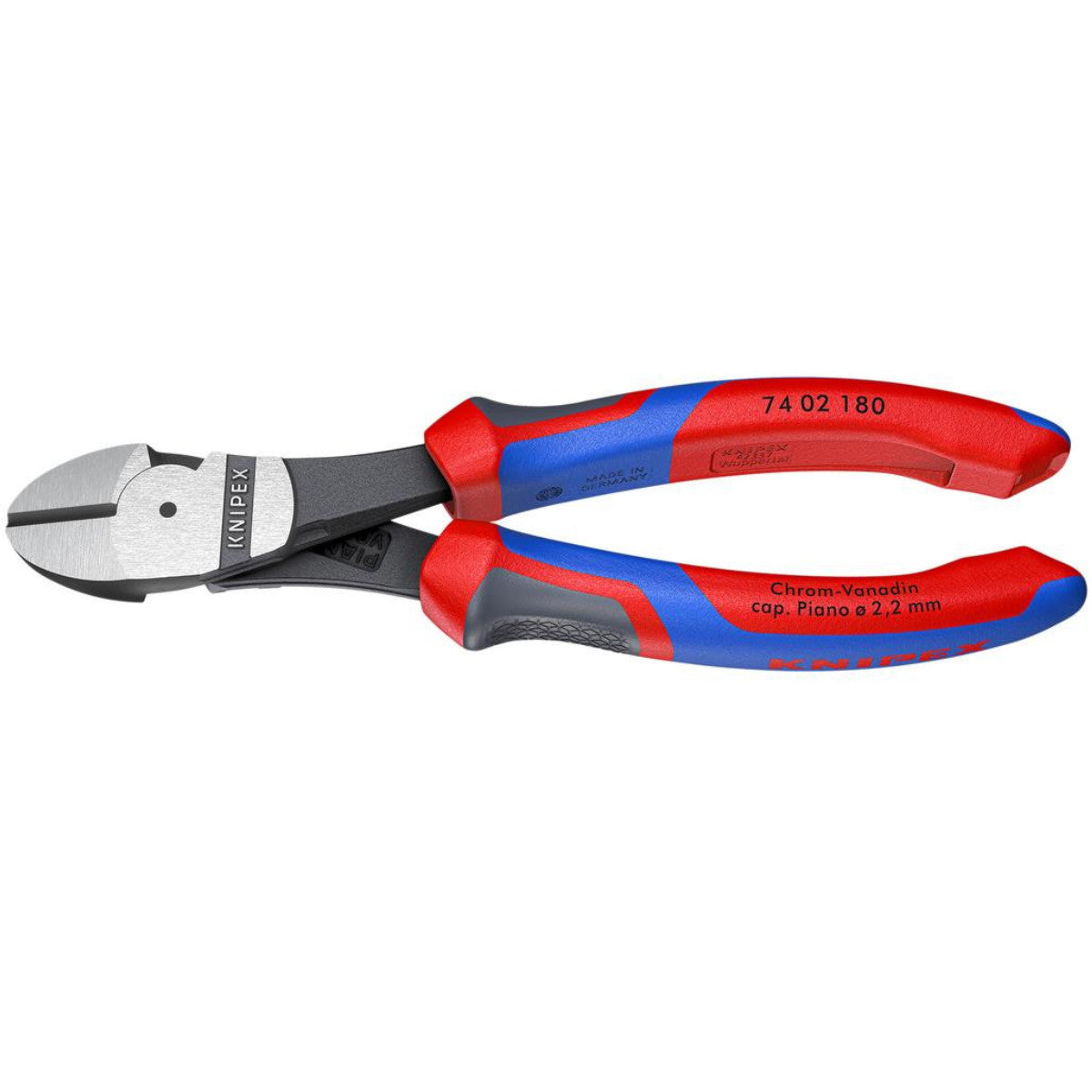 Knipex 74 02 180 SB High Leverage Diagonal Cutter, 180mm 25618