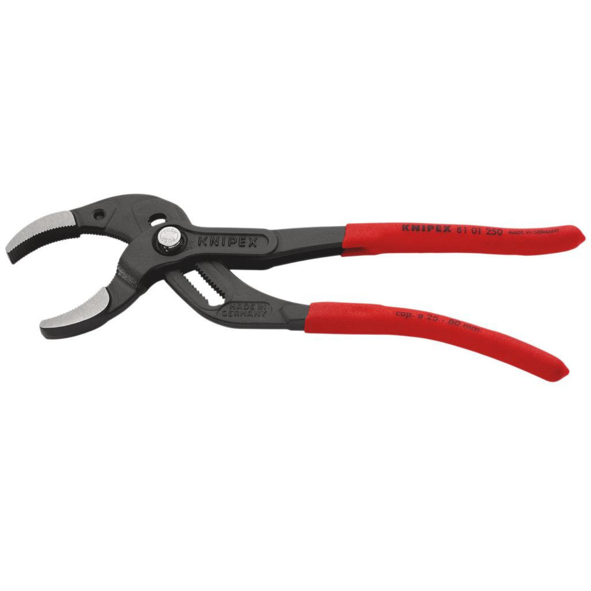 Knipex 81 01 250 SB Siphon and Connector Pliers, 250mm (self-service card/blister) 25655