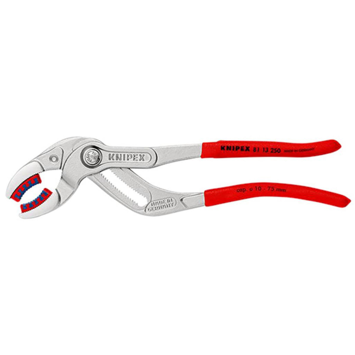Knipex 81 13 250 SB Siphon and Connector Pliers, 250mm (self-service card/blister) 25754