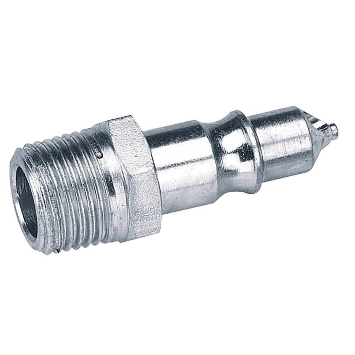 Draper 1/2" Male Thread Air Line Screw Adaptor Connectors (Pack of 2) 25858
