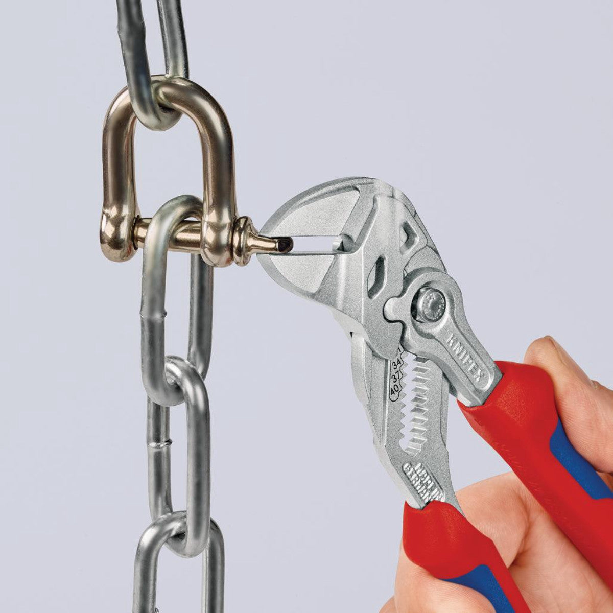 Knipex 86 05 180 SB Pliers Wrench, 180mm 25948