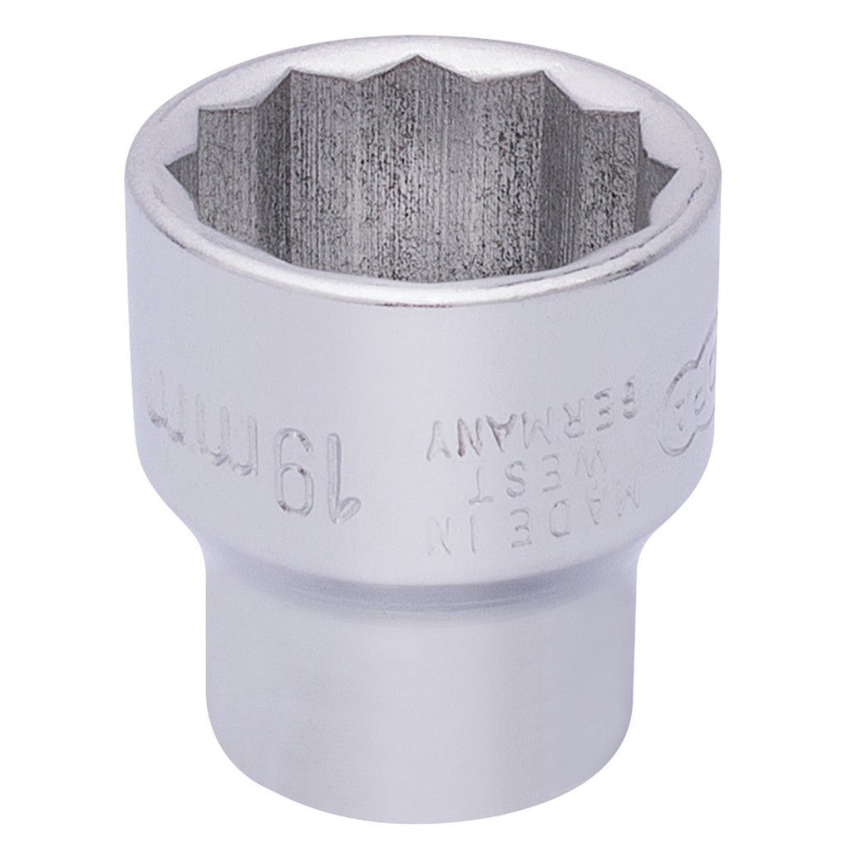Elora Bi-Hexagon Socket, 3/8" Sq. Dr., 19mm 25953
