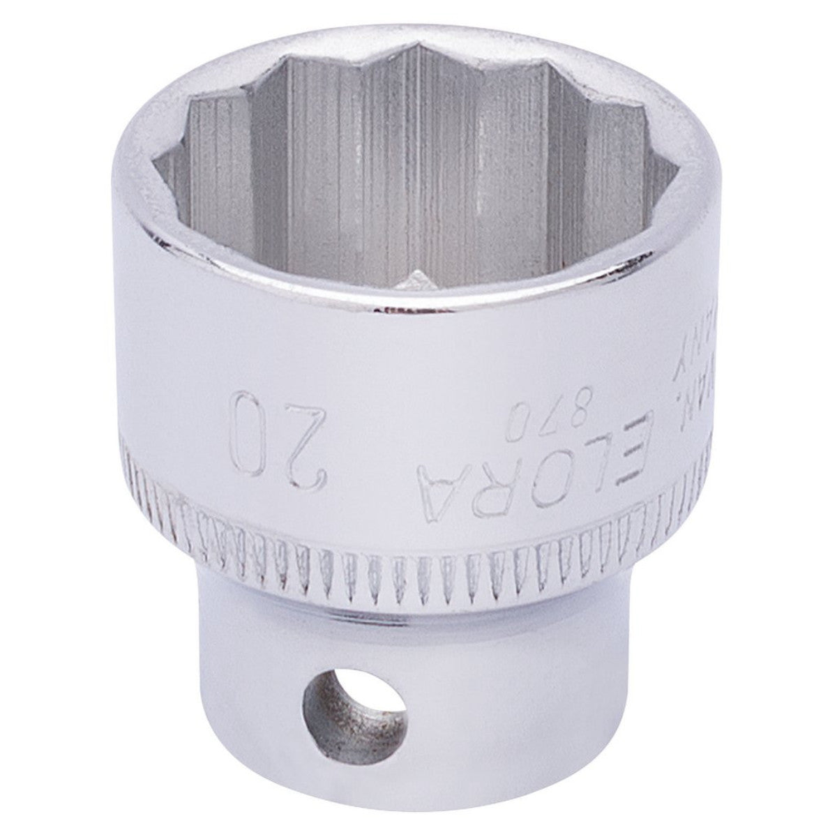 Elora Bi-Hexagon Socket, 3/8" Sq. Dr., 20mm 25961
