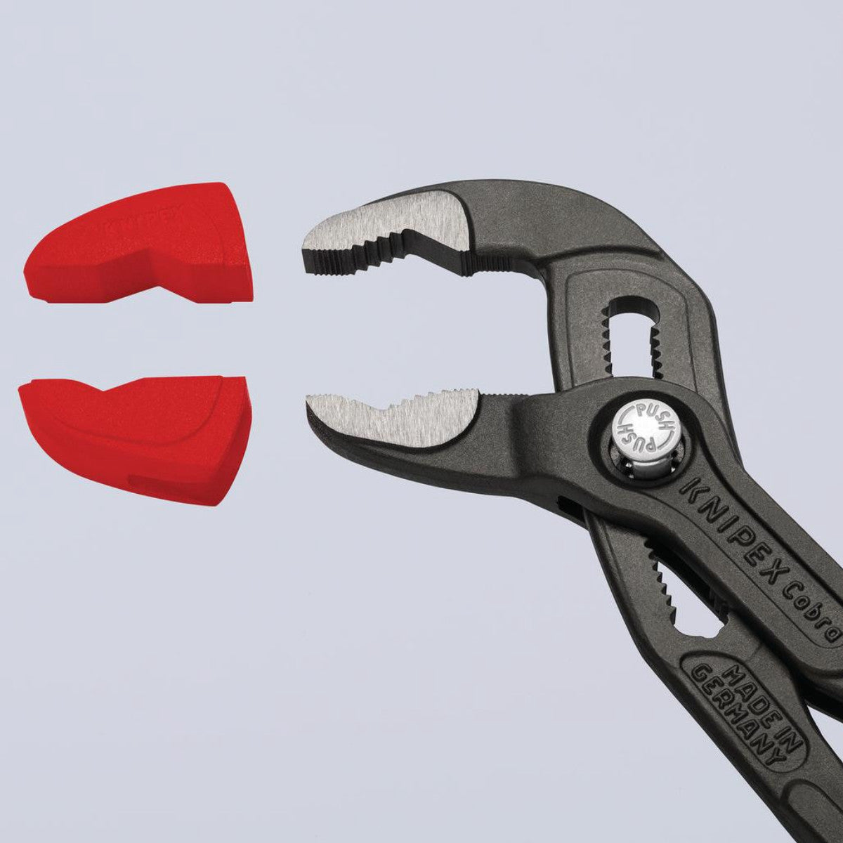 Knipex 87 09 250 V01 3 Pairs Of Plastic Jaws For All 87 XX 250 Models, (Models From 2007) 26003