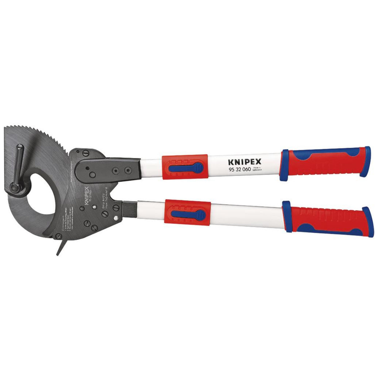 Knipex 95 32 060 Cable Cutter, Ratchet Action with Telescopic handles 630mm 26125