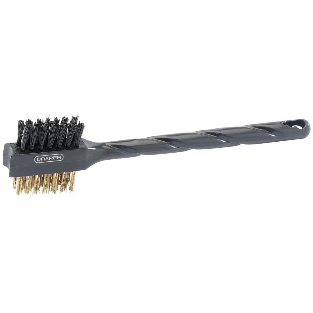 Draper Brass and Nylon Wire Brush, 175mm 26318