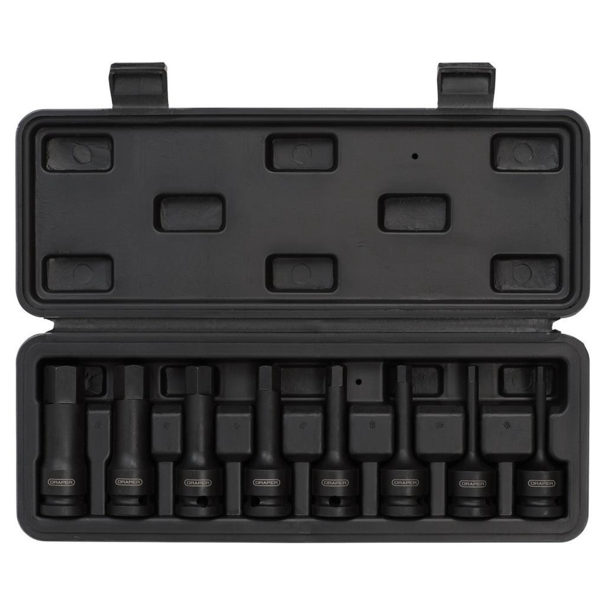 Draper Expert Impact Hex. Socket Bit Set, 1/2" Sq. Dr. (8 Piece) 26439
