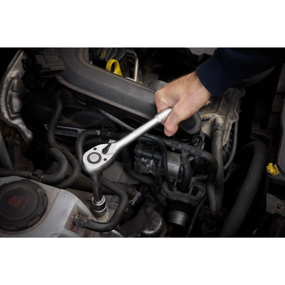 Draper 72 Tooth Reversible Ratchet, 1/2" Sq. Dr. 26733