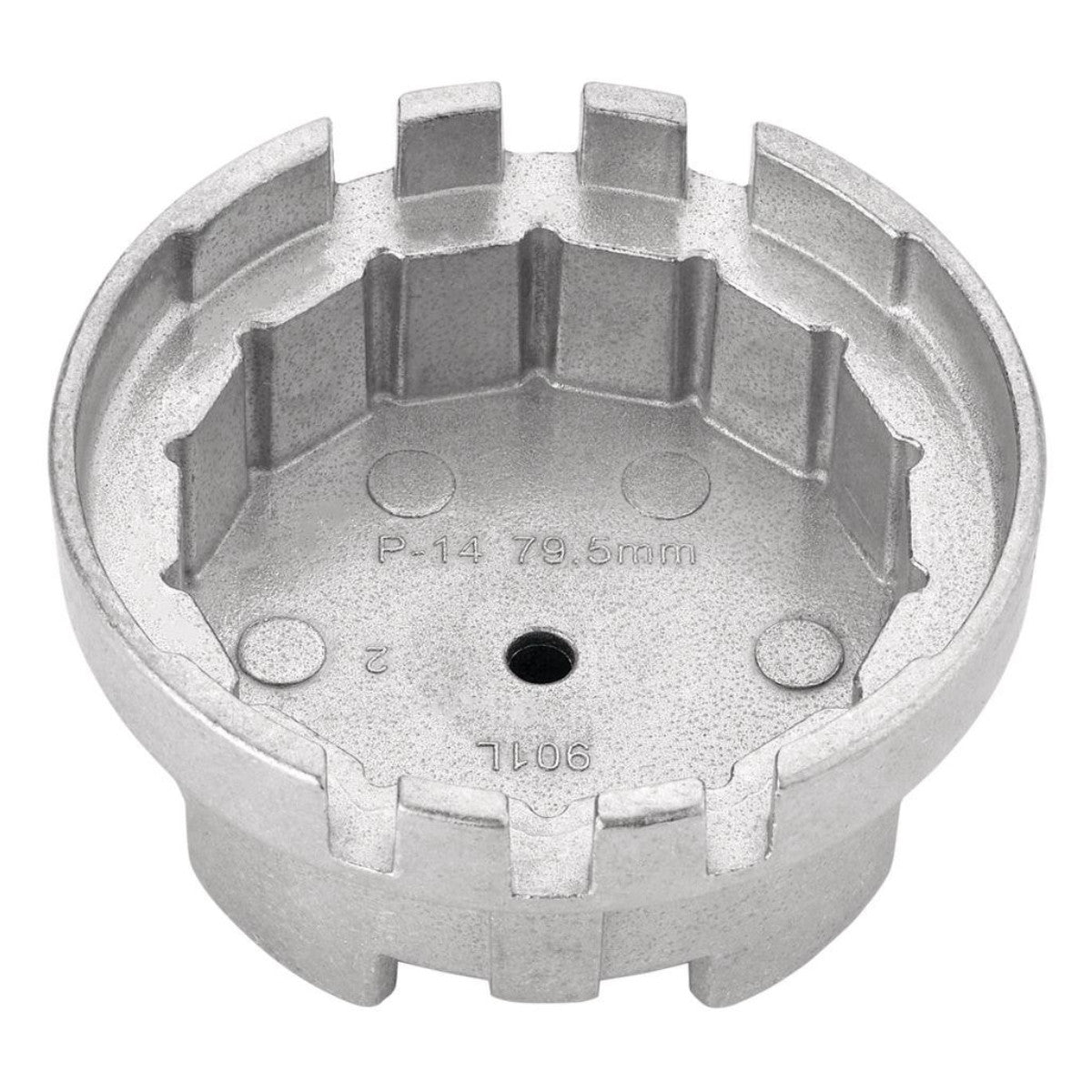 Draper Oil Filter Wrench, 3/8" Sq. Dr., 79.5mm/14 Flutes 27075