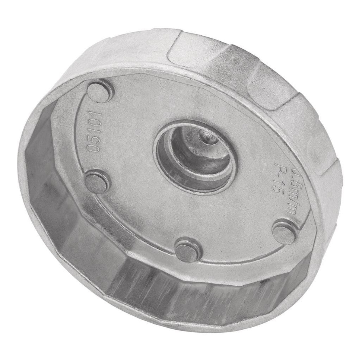 Draper Oil Filter Wrench, 3/8" Sq. Dr., 100.5mm/15 Flutes 27139