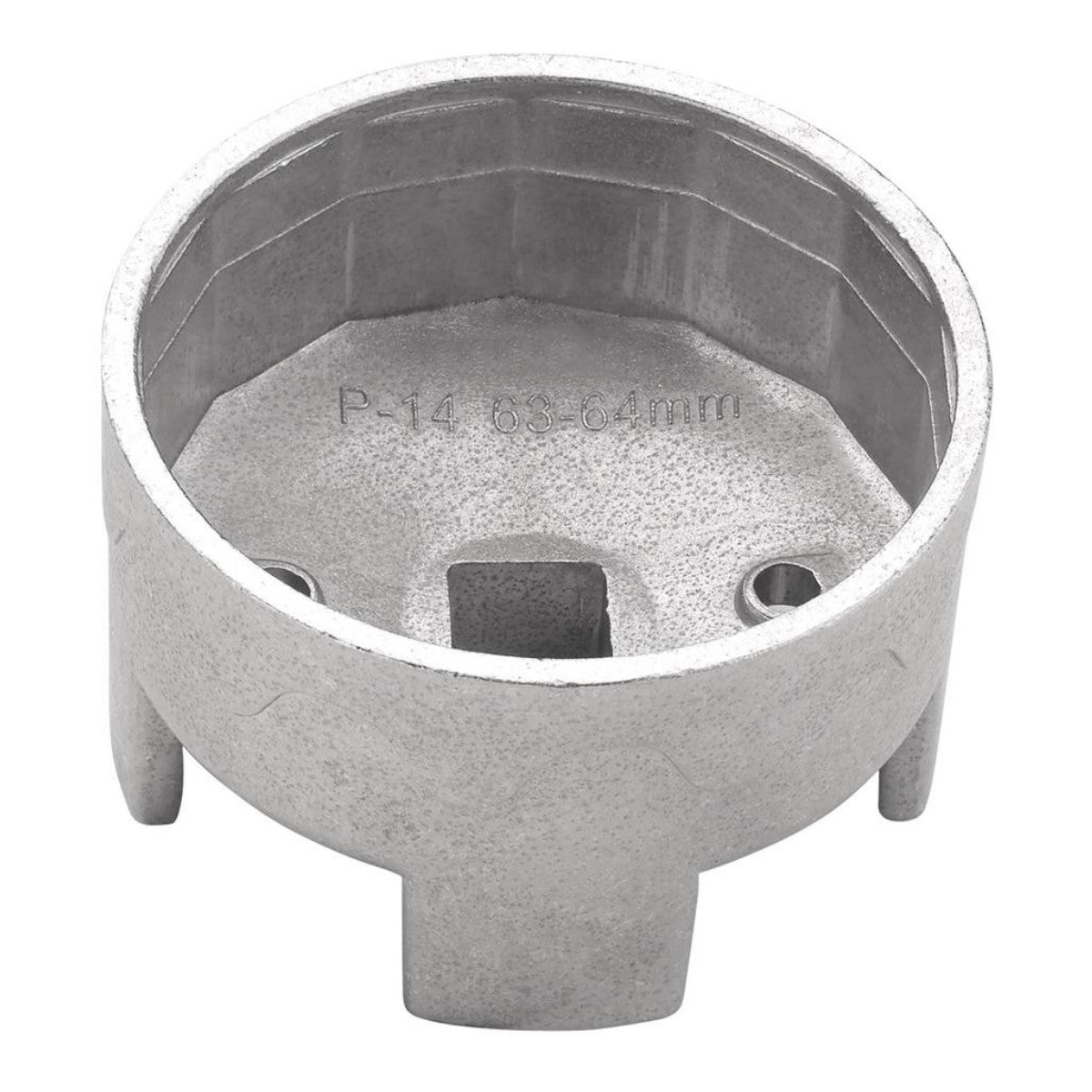 Draper Oil Filter Wrench, 1/2" Sq. Dr., 63-64mm/14 Flutes 27455