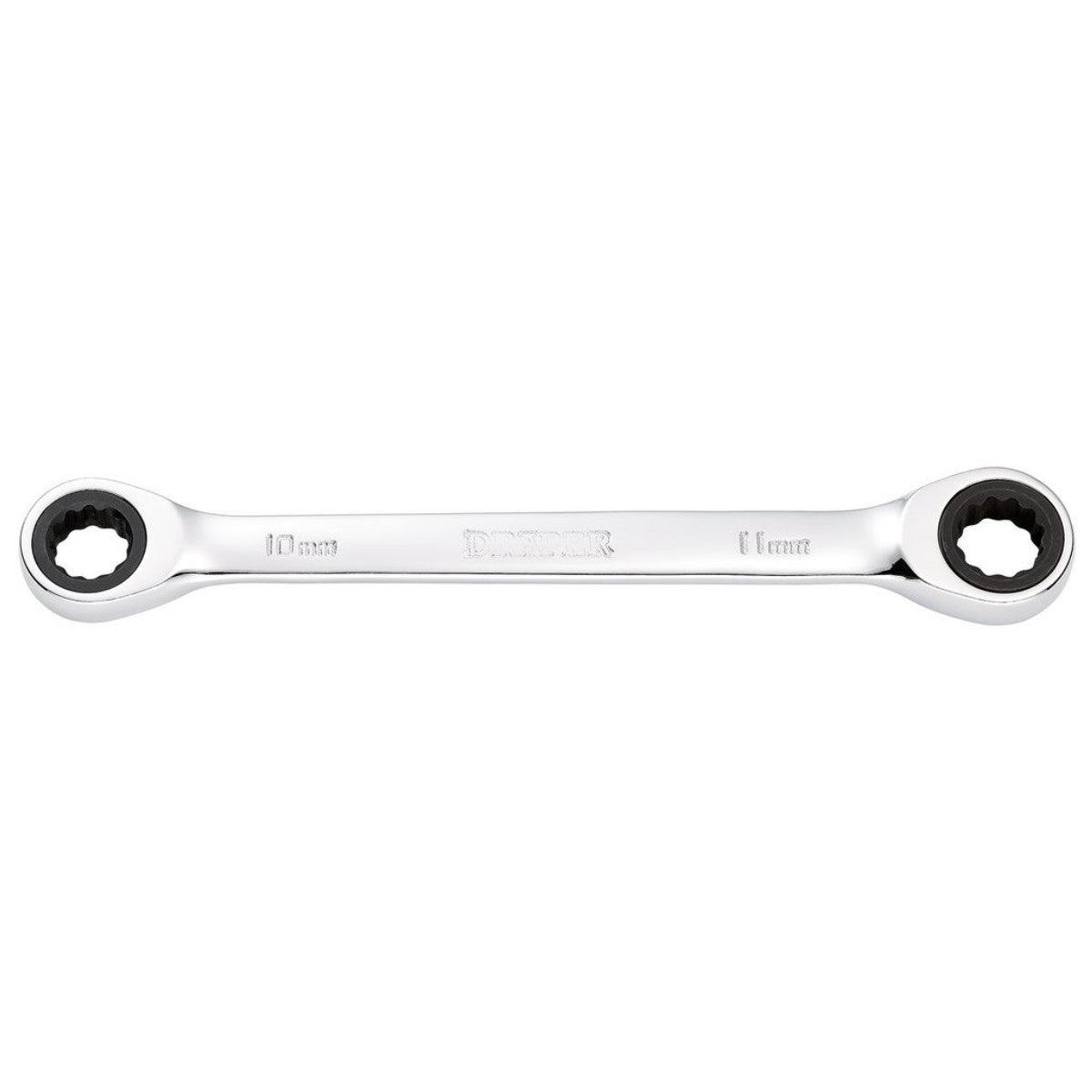 Draper HI-TORQ Metric Double Ratchet Ring Spanner, 10 x 11mm 27736