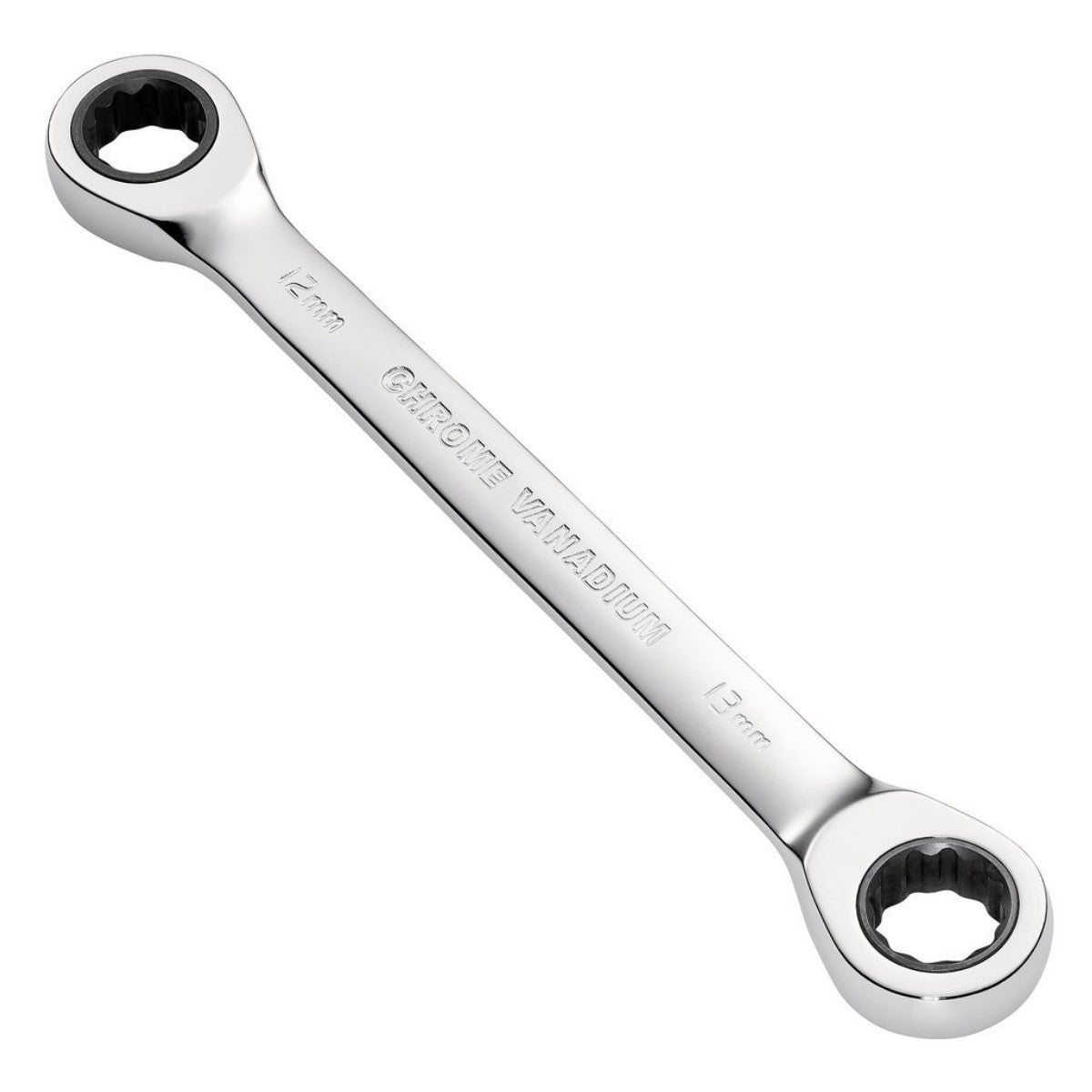 Draper HI-TORQ Metric Double Ratchet Ring Spanner, 12 x 13mm 27737