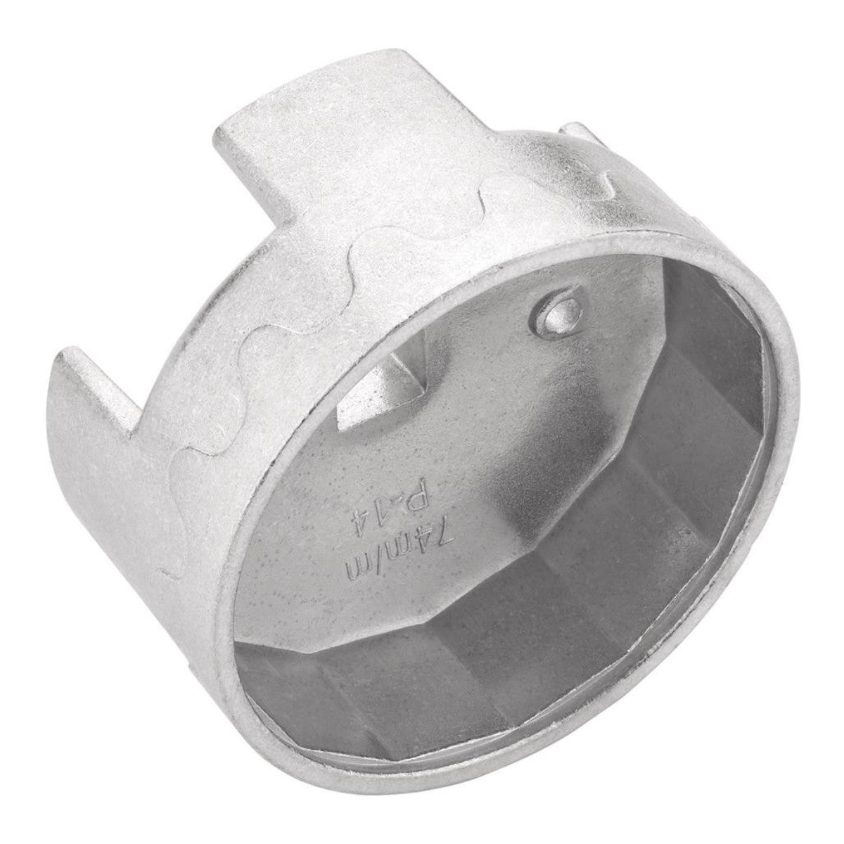 Draper Oil Filter Wrench, 1/2" Sq. Dr., 74mm/14 Flutes 27749