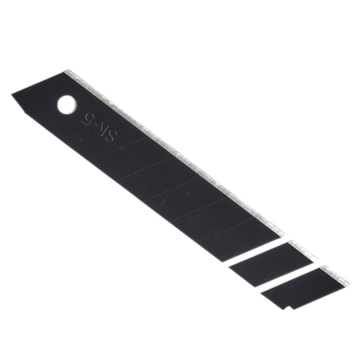 Draper Snap-Off Segment Knife Blades, 18mm, Black (Pack of 10) 27787