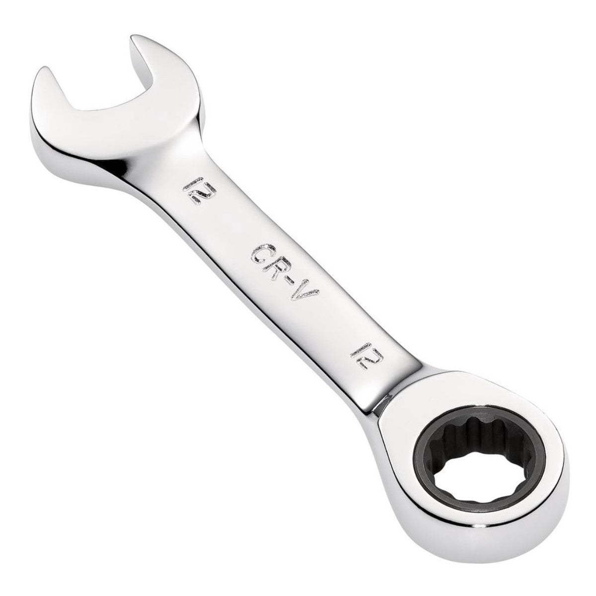 Draper HI-TORQ Metric Stubby Ratchet Combination Spanner, 12mm 27890