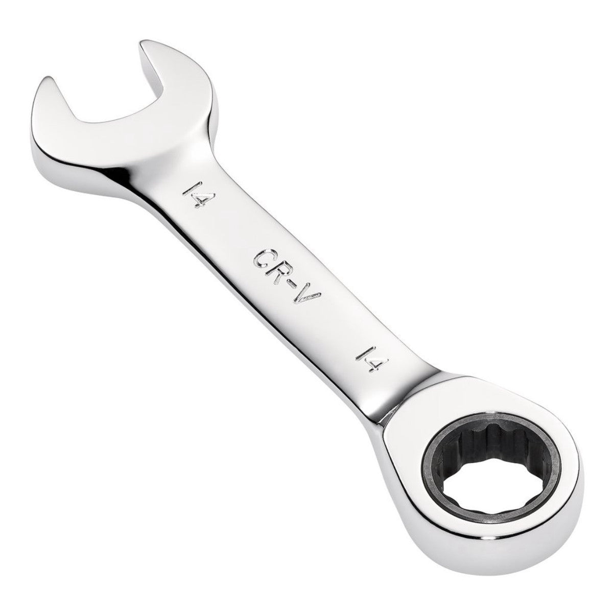 Draper HI-TORQ Metric Stubby Ratchet Combination Spanner, 14mm 27895