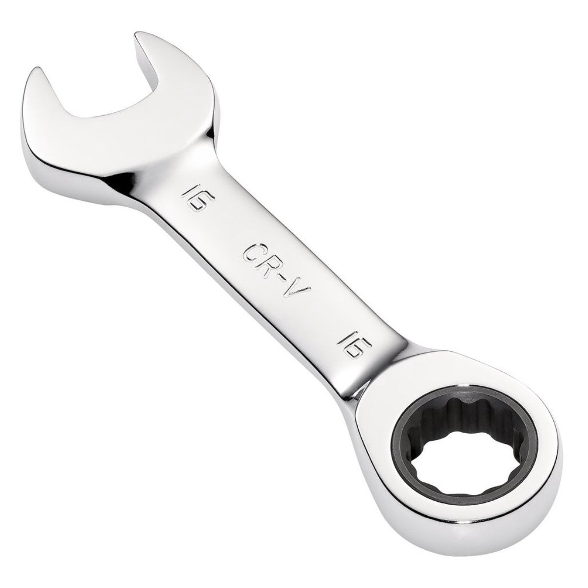 Draper HI-TORQ Metric Stubby Ratchet Combination Spanner, 16mm 27911