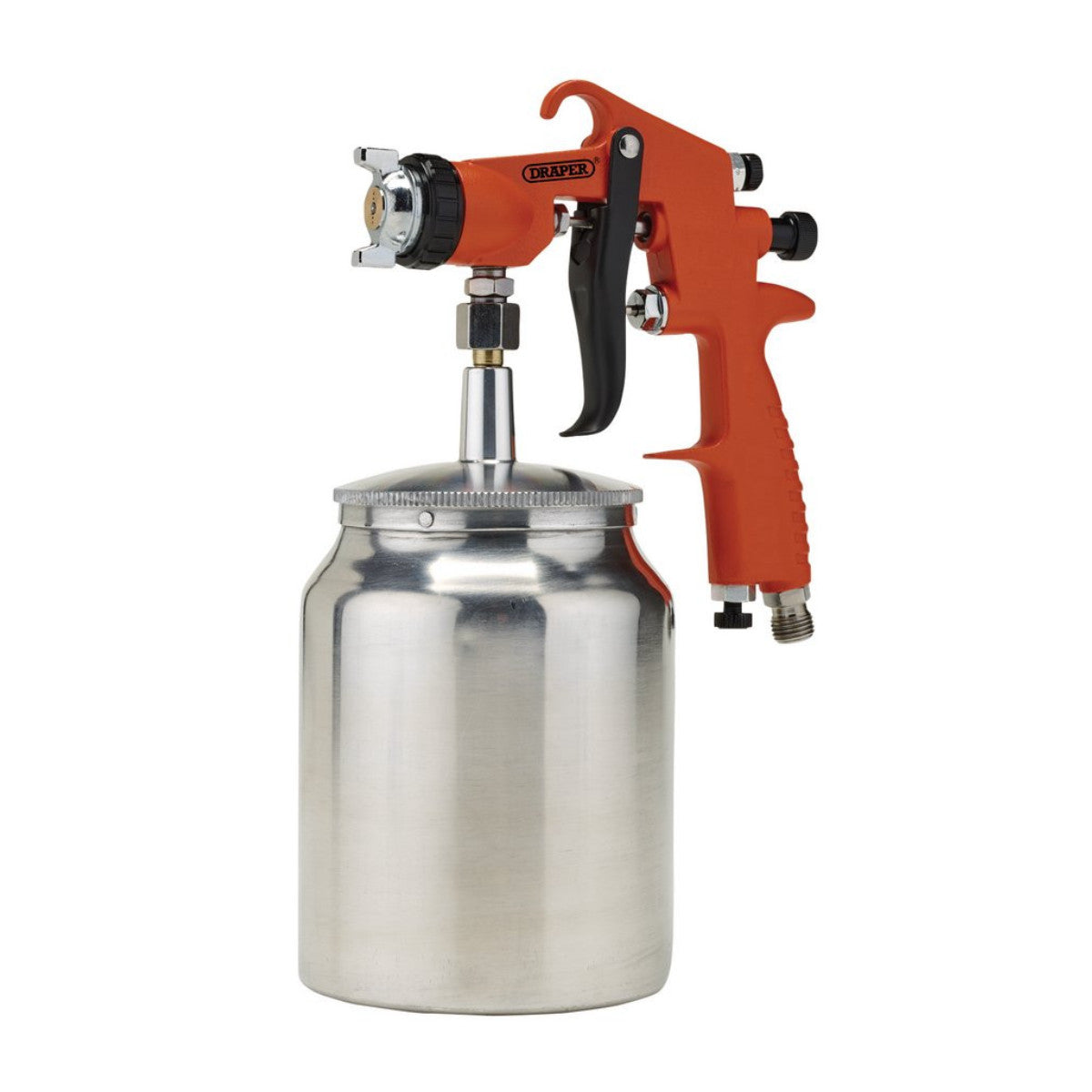 Draper Suction Air Paint Spray Gun, 1L, 1.8mm 28354