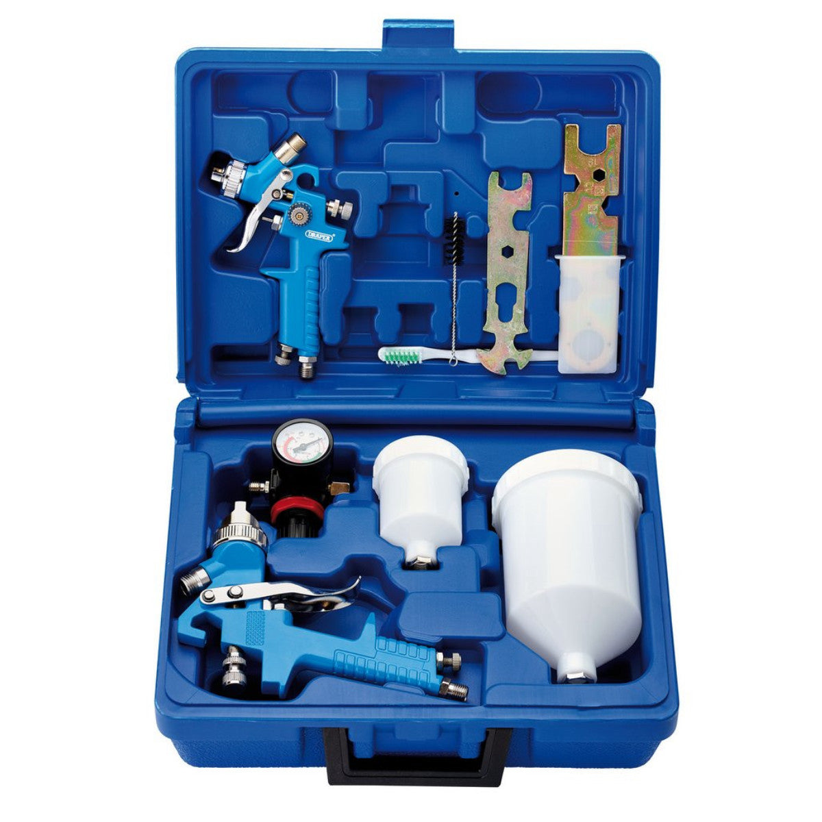 Draper HVLP Air Paint Spray Gun Kit (7 Piece) 28374