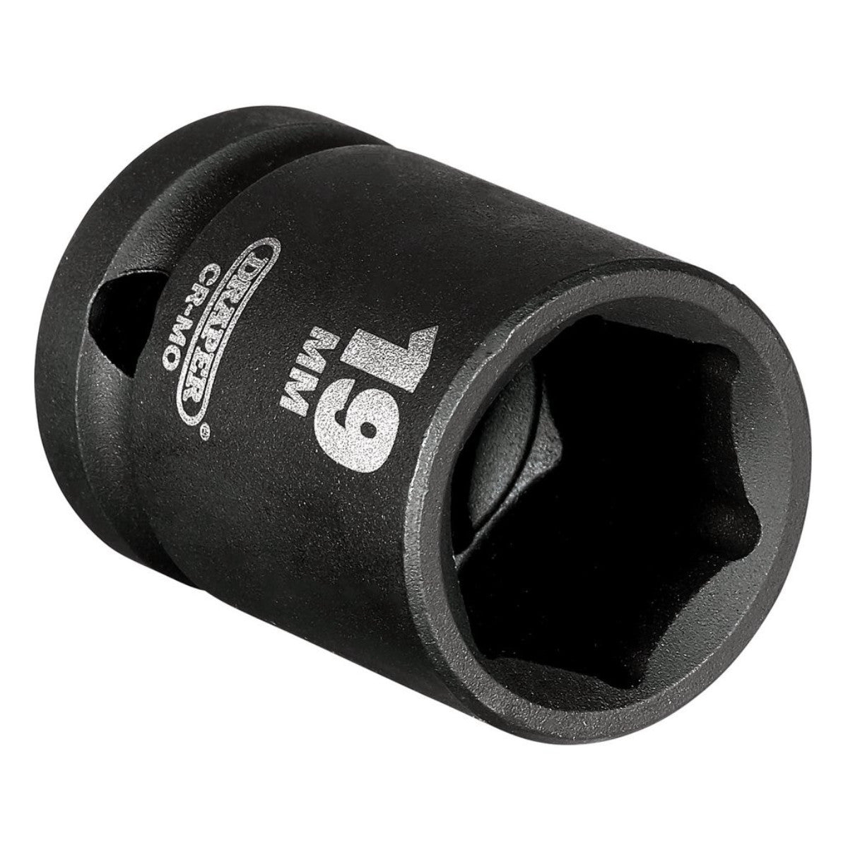 Draper HI-TORQ Impact Socket, 1/2" Sq. Dr., 19mm 28503
