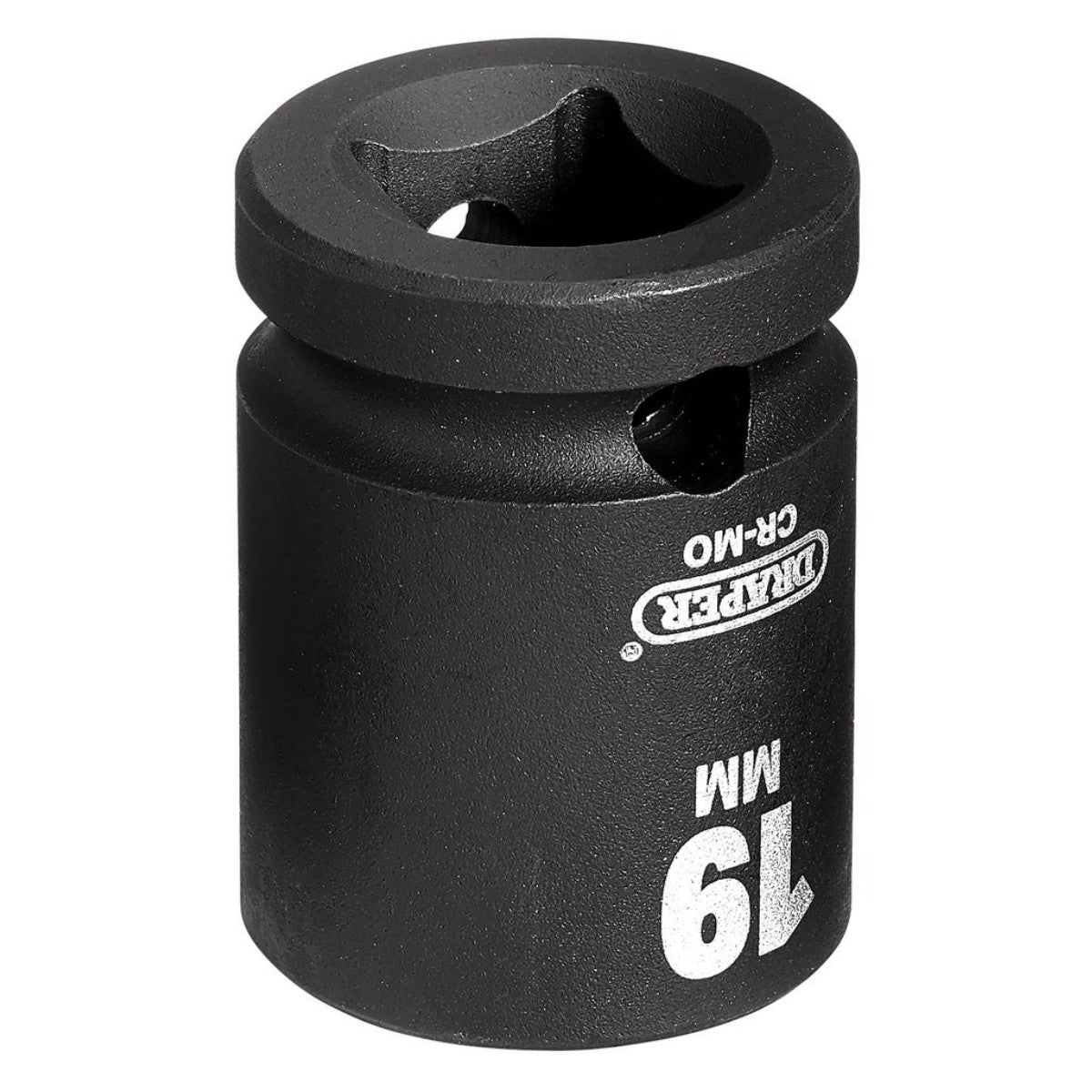 Draper HI-TORQ Impact Socket, 1/2" Sq. Dr., 19mm 28503