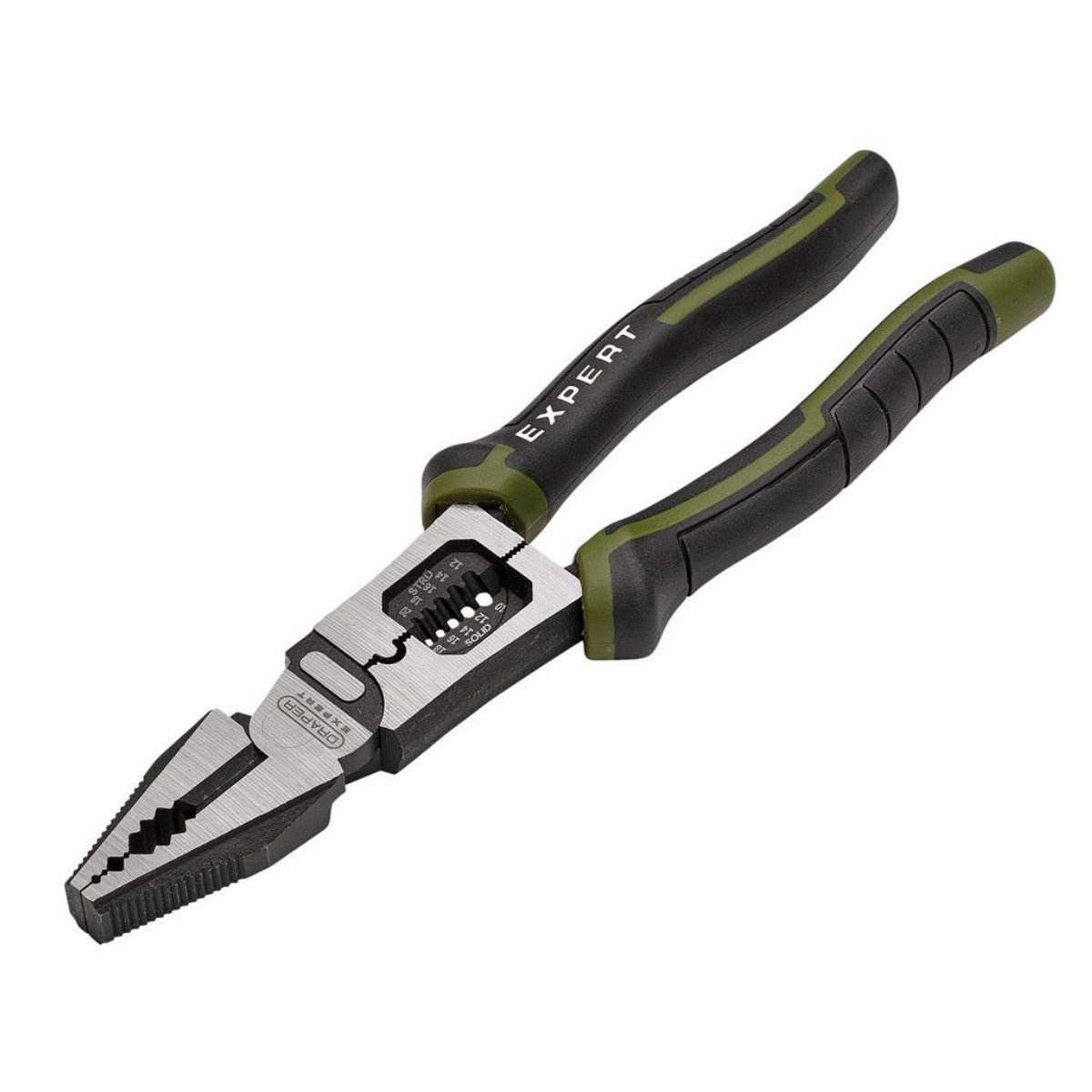 Draper Expert Combination Pliers with Wire Stripper, 200mm 28525