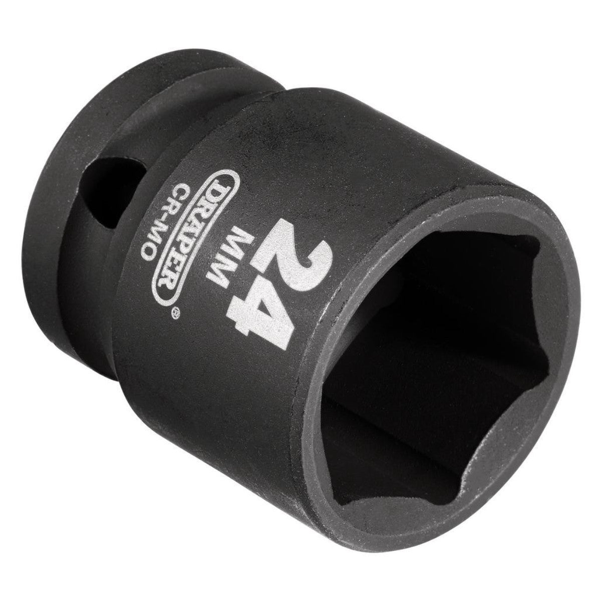 Draper HI-TORQ Impact Socket, 1/2" Sq. Dr., 24mm 28545