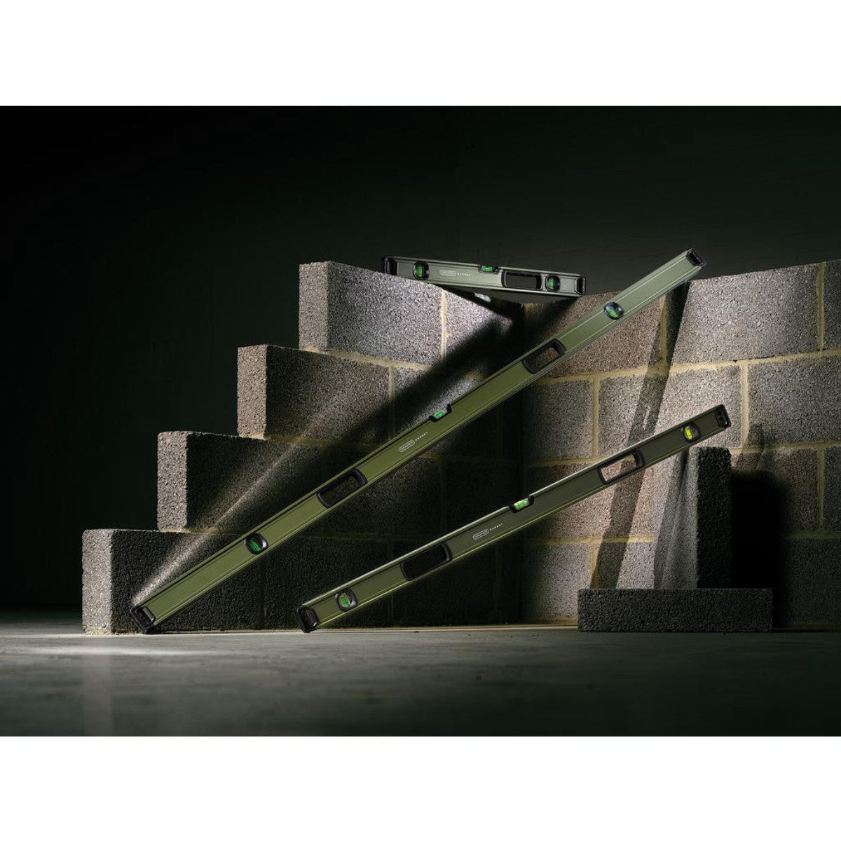 Draper Expert Box Spirit Level with Handle Set (3 Piece) 29006