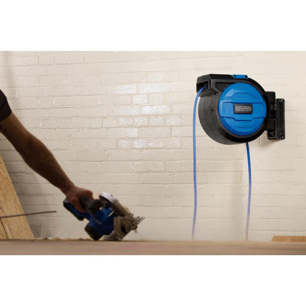 Draper Retractable Air Hose Reel, 20m, 10mm ID 29675