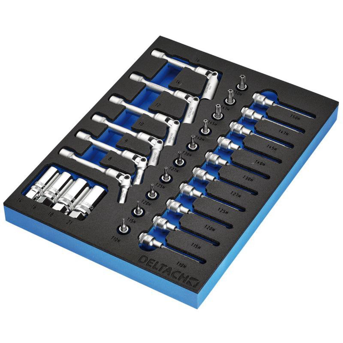 Bunker Spark and Glow Plug Set in EVA Foam Inlay, 3/8" (20 Piece) 29713