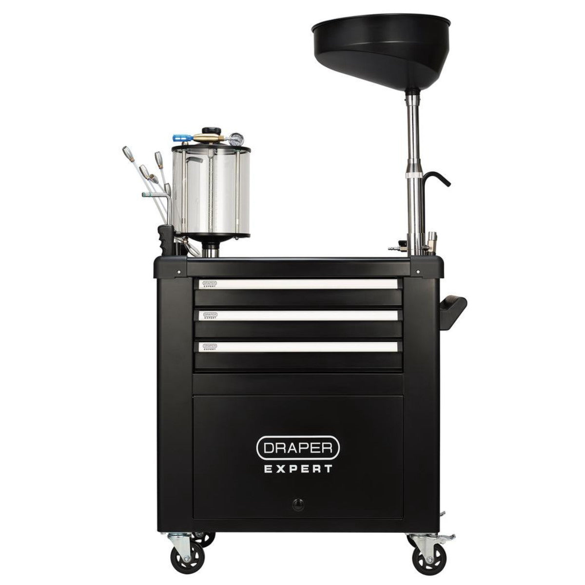 Draper Mobile Oil Service Station & Chamber and Oil Drain Pan 30205