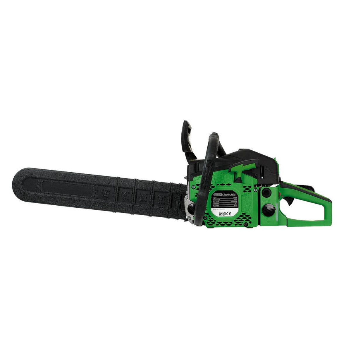 Draper Petrol Chainsaw, 51cc, 500mm/20" 30274