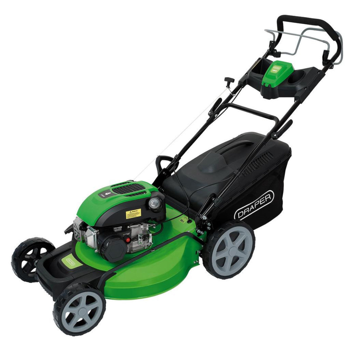 Draper Self-Propelled Petrol Lawn Mower, 508mm, 169cc/3.8HP 30276