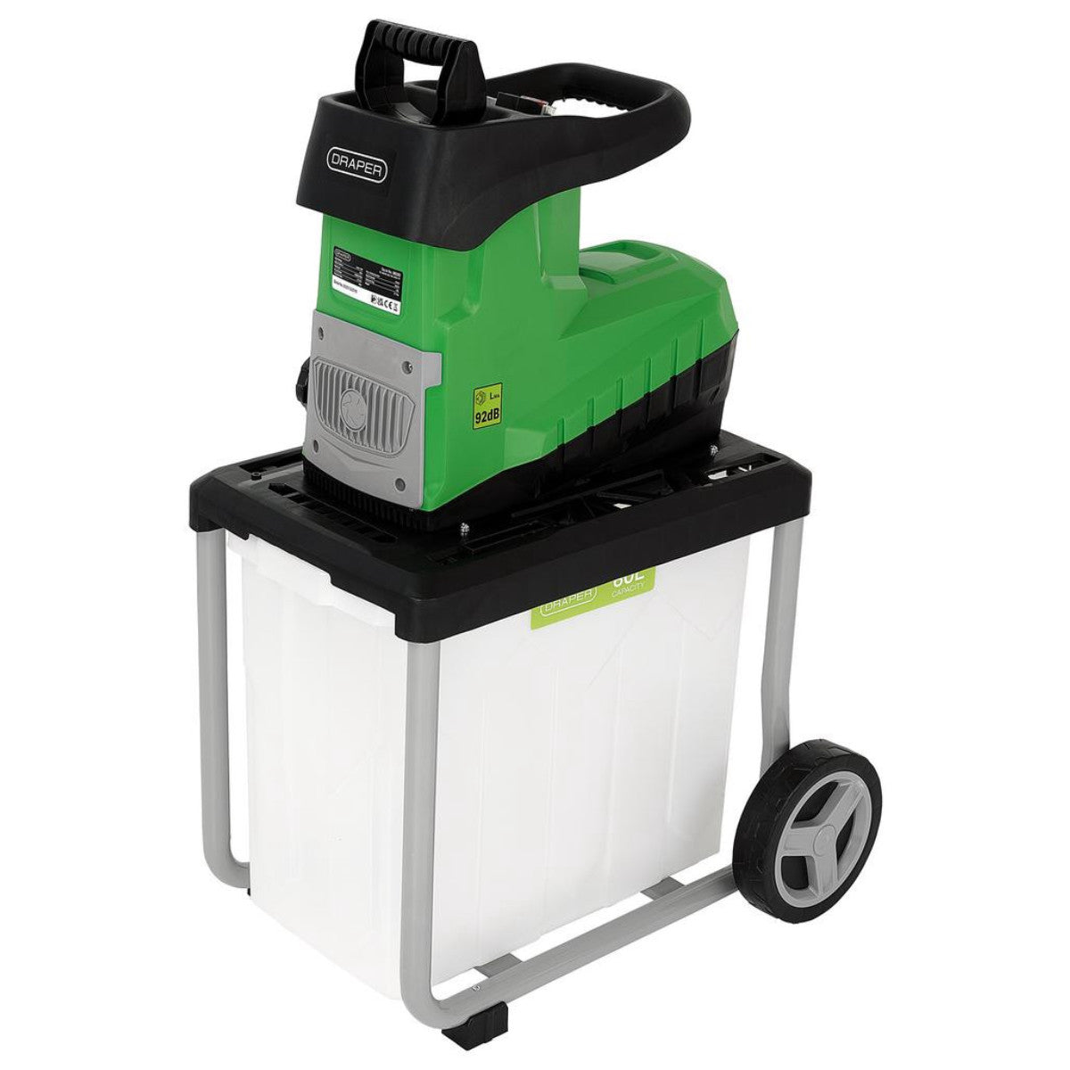 Draper 230V Quiet Garden Shredder, 2800W 30293