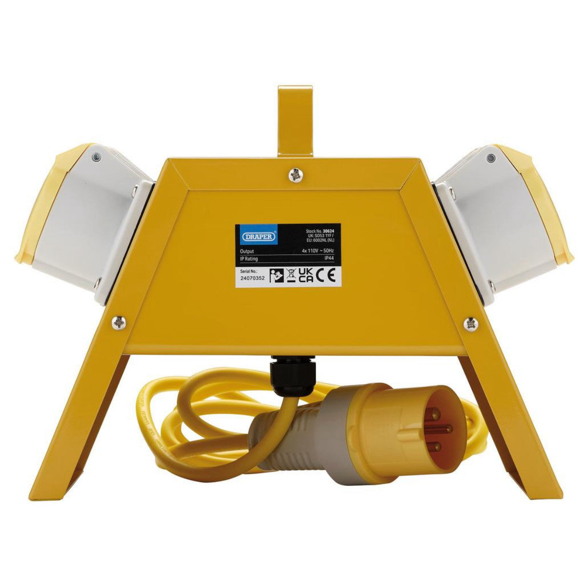 Draper 110V 4-Way Splitter Box 30624