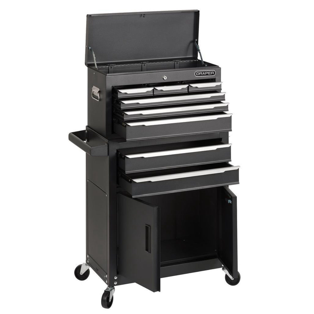 Draper Combined Roller Cabinet and Tool Chest, 8 Drawer, 24" 30681