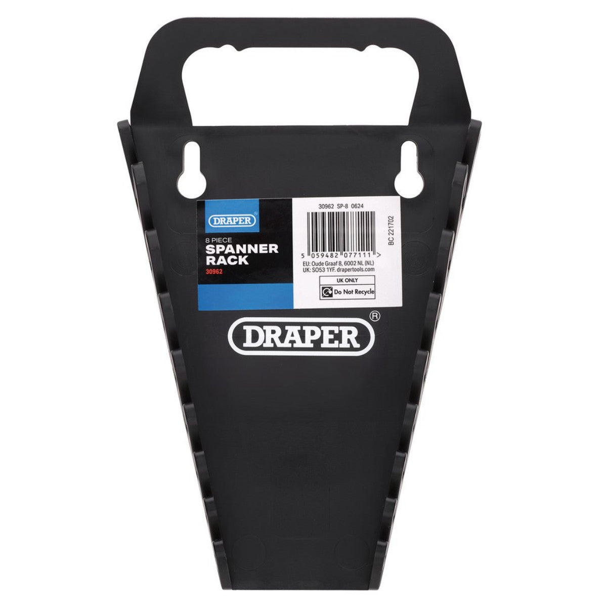 Draper Spanner Rack, Capacity 8 30962