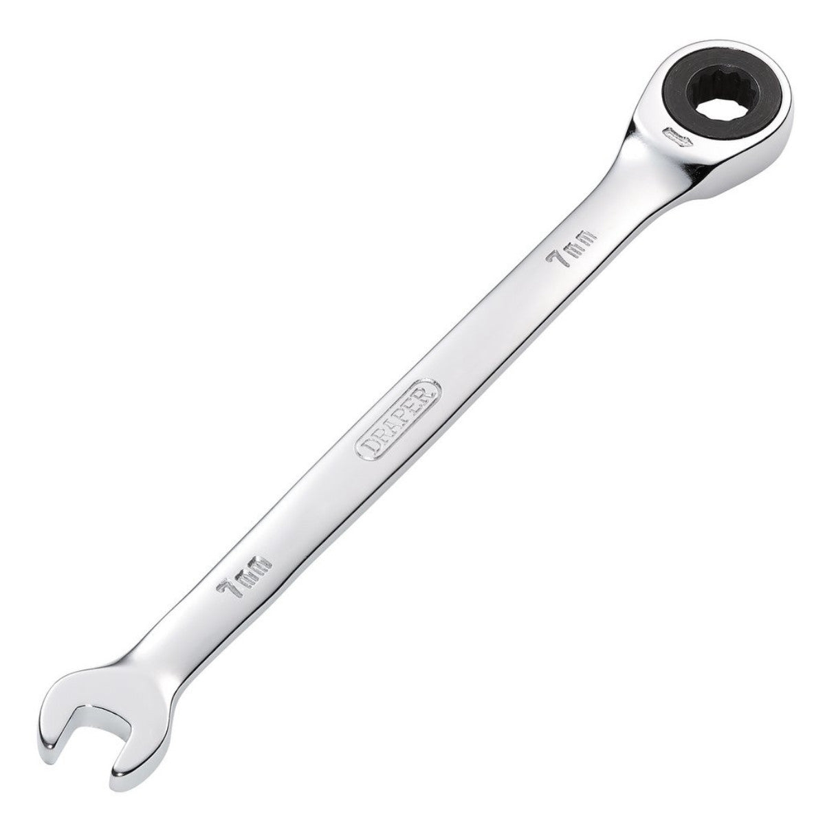 Draper Metric Ratcheting Combination Spanner, 7mm 31004