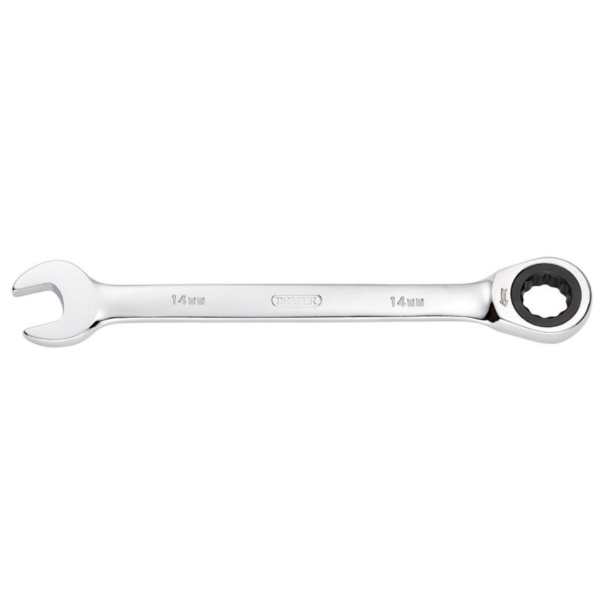 Draper Metric Ratcheting Combination Spanner, 14mm 31011