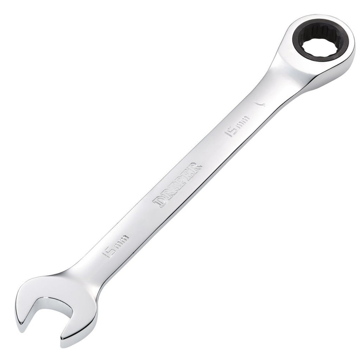 Draper Metric Ratcheting Combination Spanner, 15mm 31012