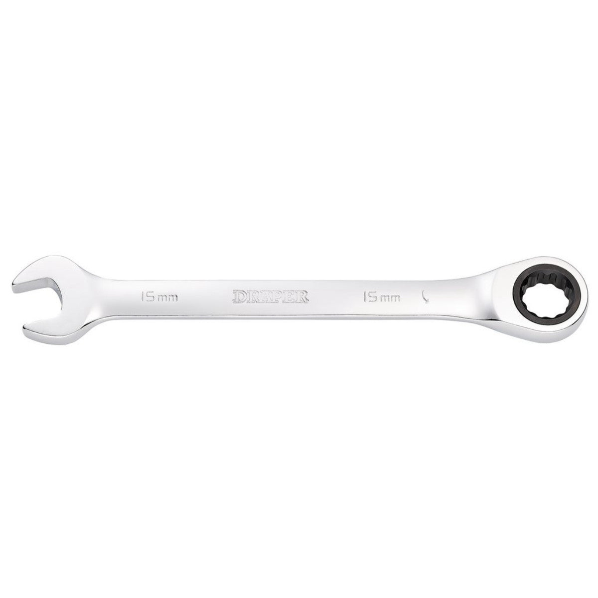 Draper Metric Ratcheting Combination Spanner, 15mm 31012
