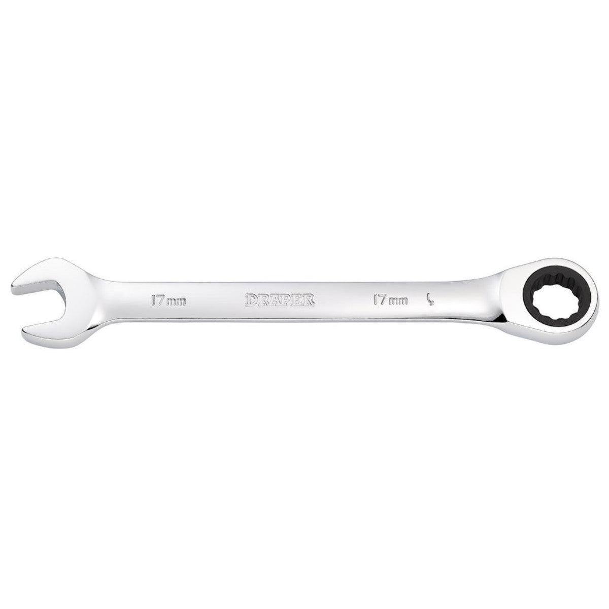 Draper Metric Ratcheting Combination Spanner, 17mm 31014