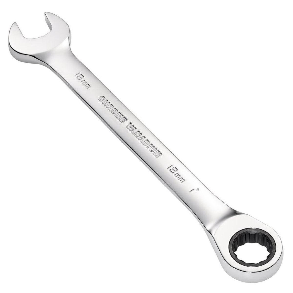 Draper Metric Ratcheting Combination Spanner, 18mm 31015
