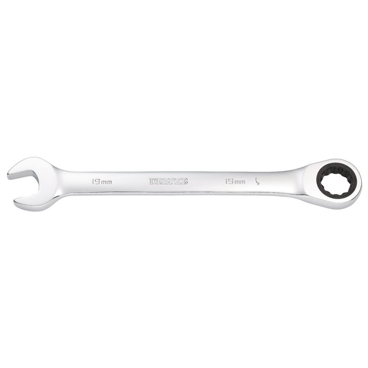 Draper Metric Ratcheting Combination Spanner, 19mm 31018