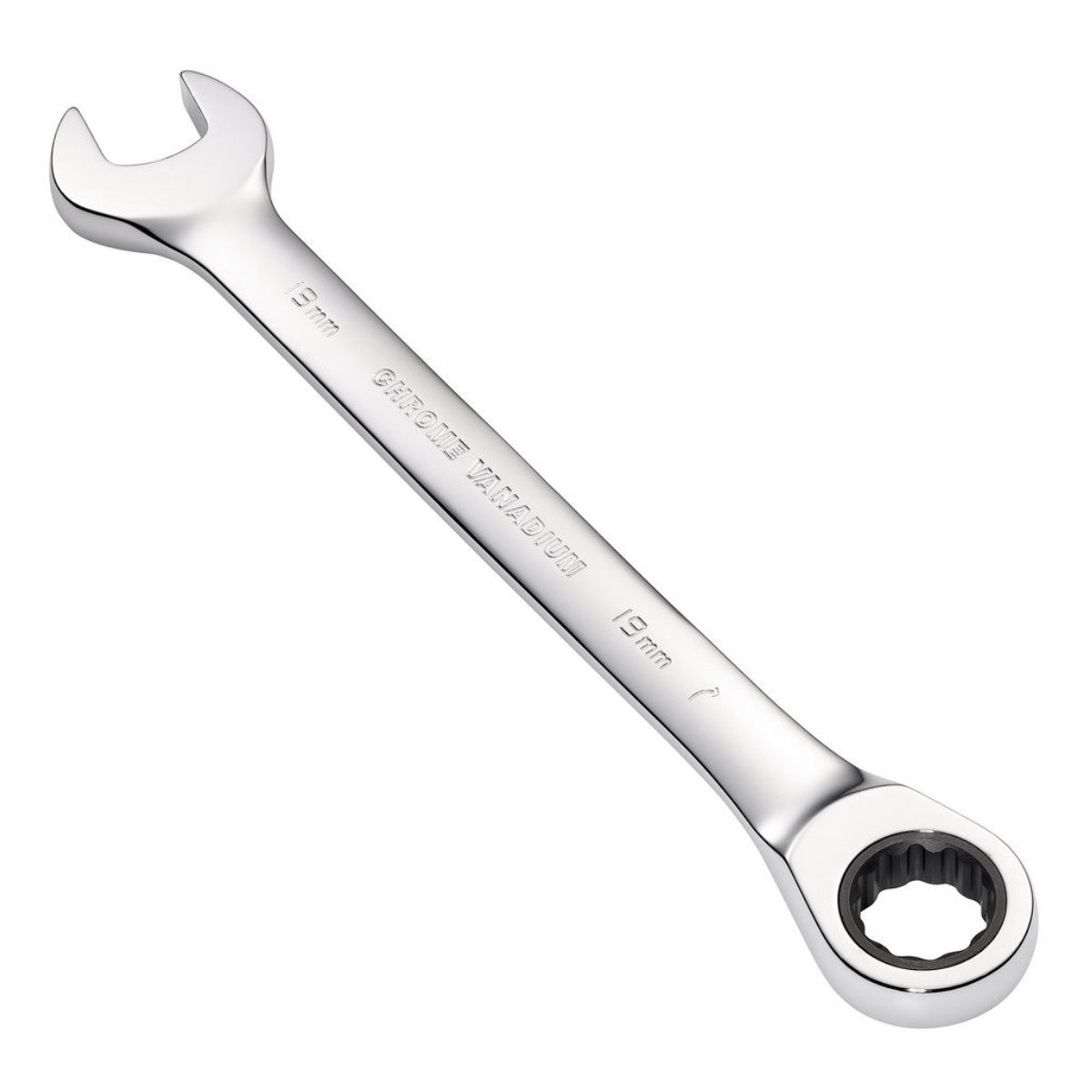 Draper Metric Ratcheting Combination Spanner, 19mm 31018